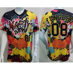 custom softball team uniforms sublimated personalized player name number