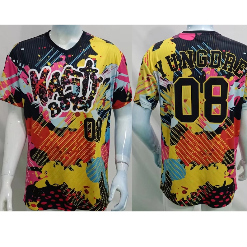 custom softball team uniforms sublimated personalized player name number
