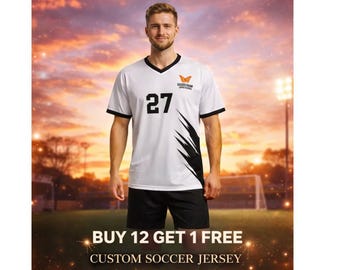 Personalized Soccer Jerseys, Create your own, Sublimated uniforms, Company, Team, Bulk logo, 2026 World Cup, Men, women and youth
