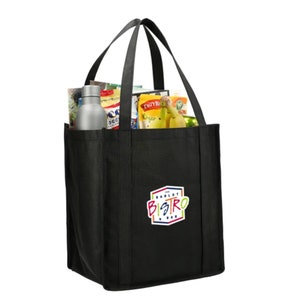 Custom Tote Bag, Shopping Bag, Printed Bags, Printed Tote, Personalized Tote, Logo Bag, Business Gift, Custom text bag, Trade Show Gift Bag