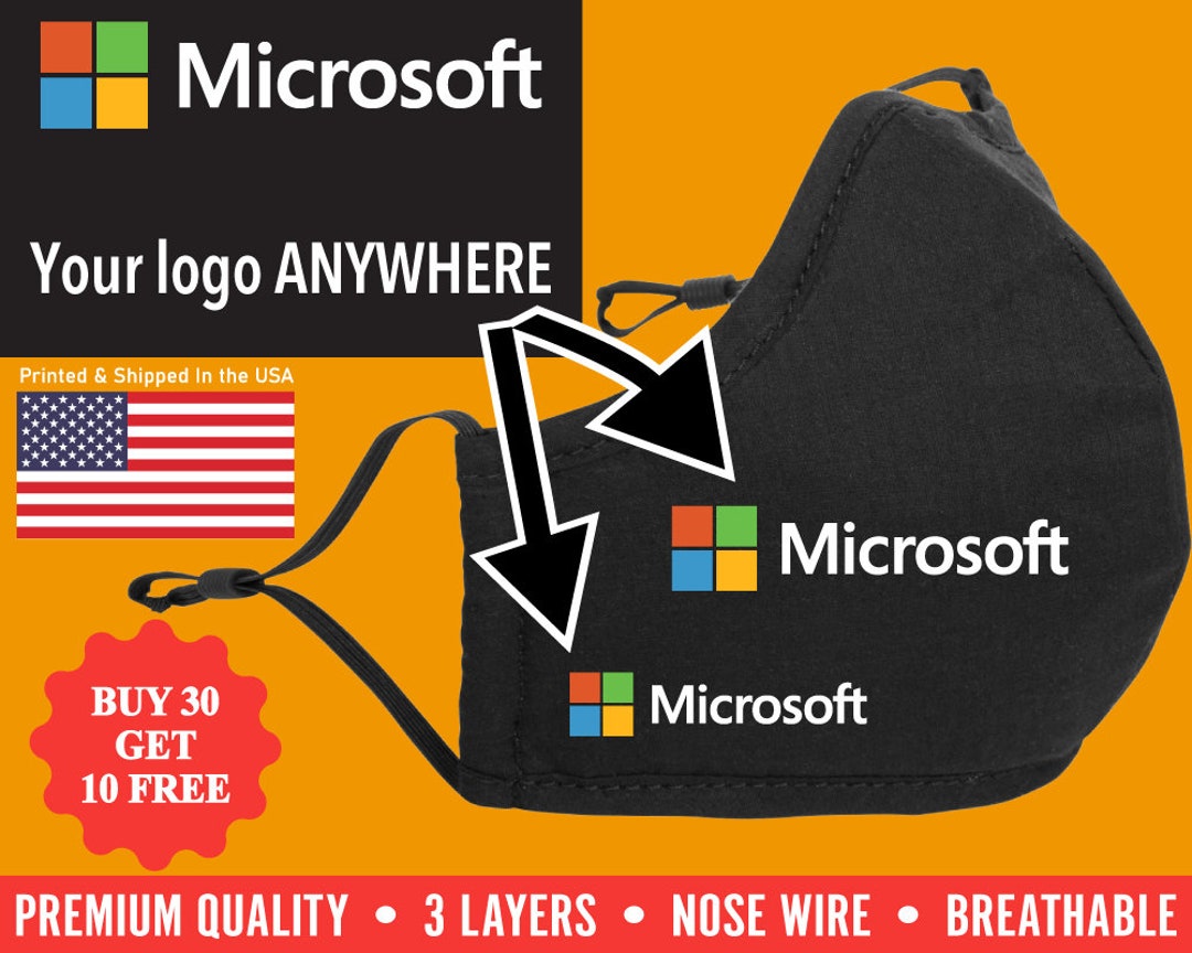 Face Mask With Logo Text, Custom Face Mask With Nose Wire, Personalized Face Mask, Adjustable