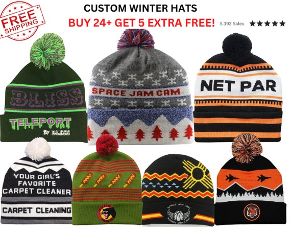 ribbed hat with pom pom