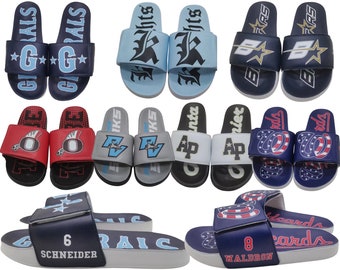 Custom Slide Sandals for your Team, Company, Event, Personalized slides, Custom Slides with Logo, Design your own slides, Slippers