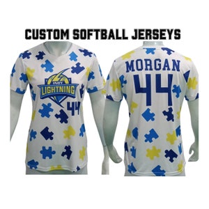 sublimated softball jersey v neck girls and women