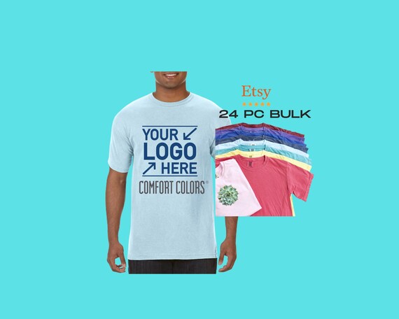 Custom Comfort Colors T-shirt Bulk 