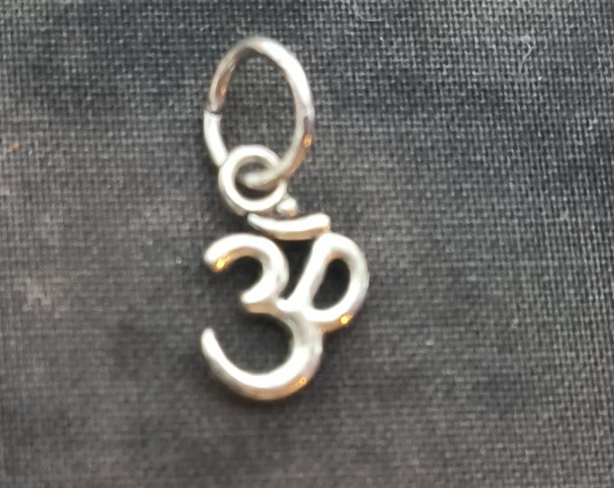 OM Charm - Hindu / Buddhist symbol Representing the Sacred Sound of the Universe