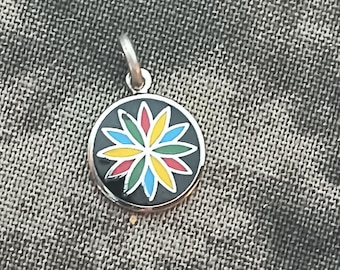 Flower of the Year - a Twelve Petal Blossom Charm for Good Luck (Pennsylvania Dutch Hex Symbol)