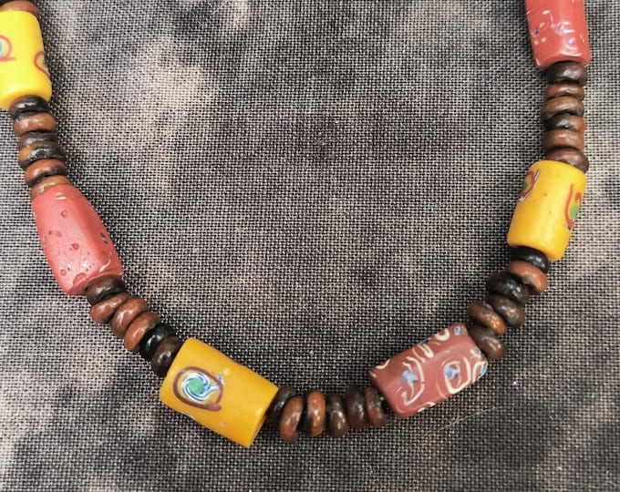 Antique Venetian Crumb Glass Beads - Circa 1800's African Trade Beads