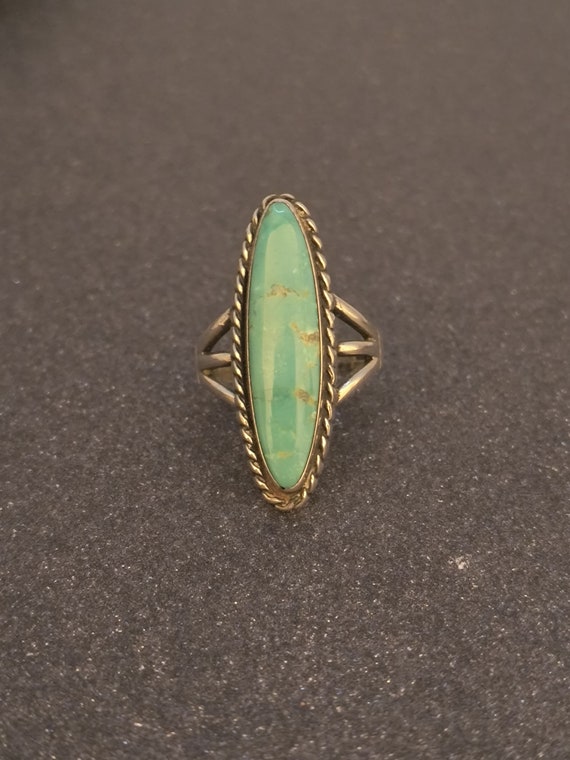 Green Turquoise Ring from the American Southwest,… - image 5