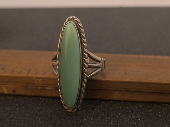 Turquoise Ring from the American Southwest / Sz 6… - image 5