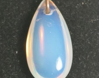 Sweet Opalite Drop Pendant or Good Luck Charm
