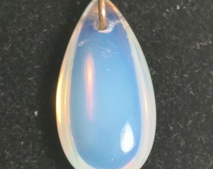 Sweet Opalite Drop Pendant or Good Luck Charm