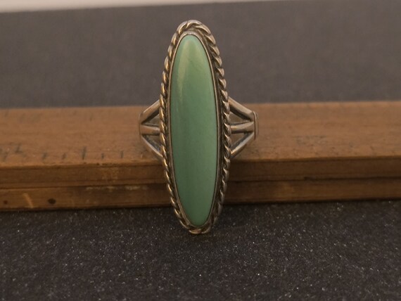 Turquoise Ring from the American Southwest / Sz 6… - image 4