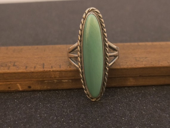 Turquoise Ring from the American Southwest / Sz 6… - image 3