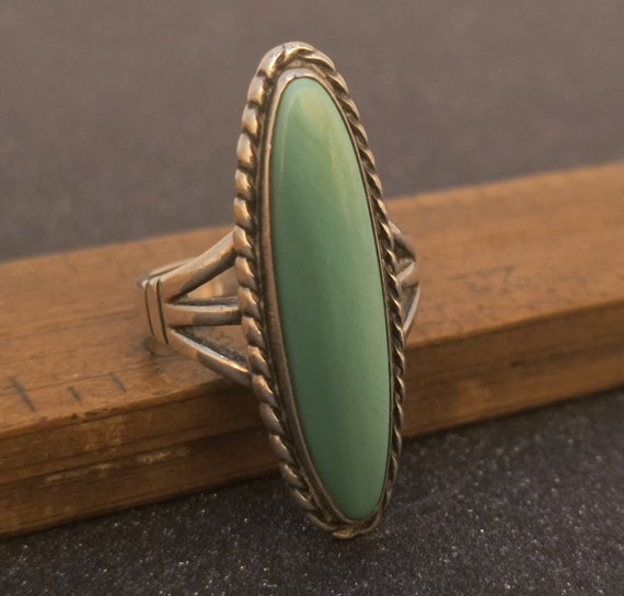 Turquoise Ring from the American Southwest / Sz 6… - image 1