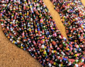 antique Bead necklace from India, Circa 1917 - Naga Necklace by the Nagaland People
