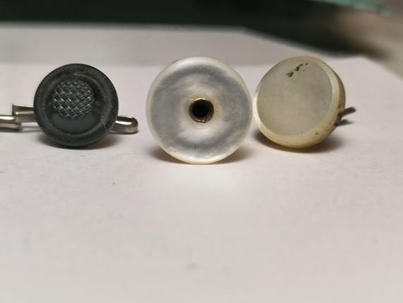 Collection of Shirt Studs from the Victorian and Art Nouveau Period - Collector, Magical Supply or Craft Supply!