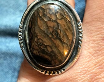 Deschutes Jasper in Sterling Silver - Comfortable, Bold, Powerful