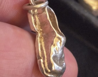ANTIQUE ENGLISH CHARM - Sterling Silver Shoe from Birmingham England