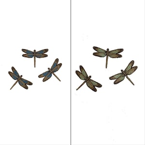 Embroidered Hand Towel Dragonflies