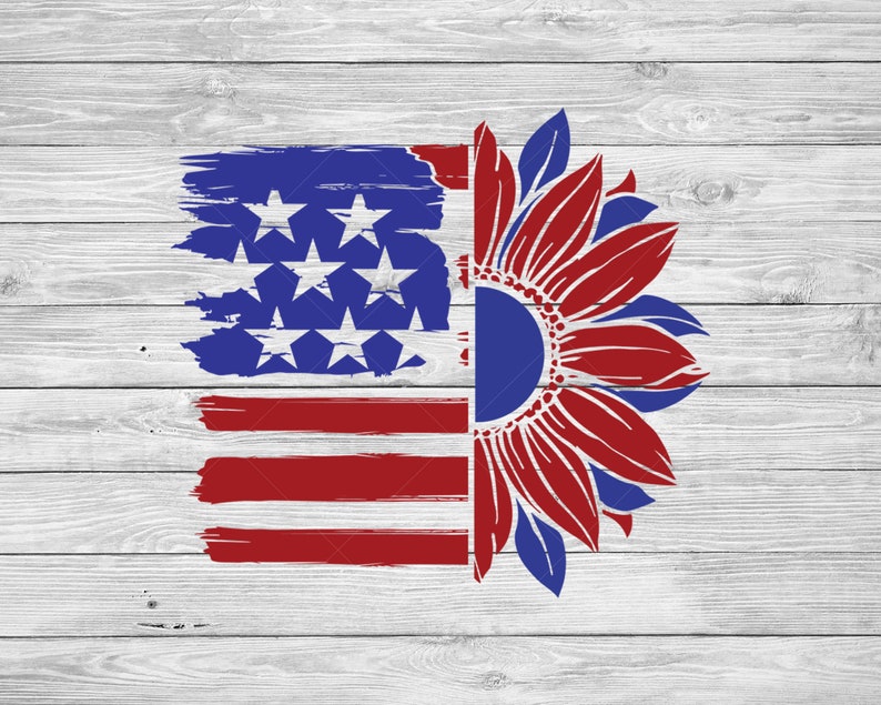 Free Free 225 Sunflower 4Th Of July Svg SVG PNG EPS DXF File