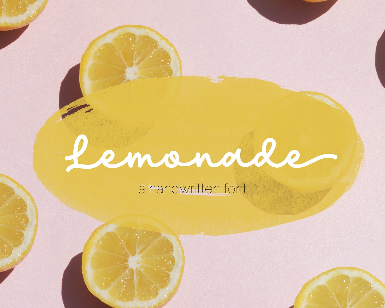 Lemonade Font Cricut Handwritten Font Modern Font Digital Etsy