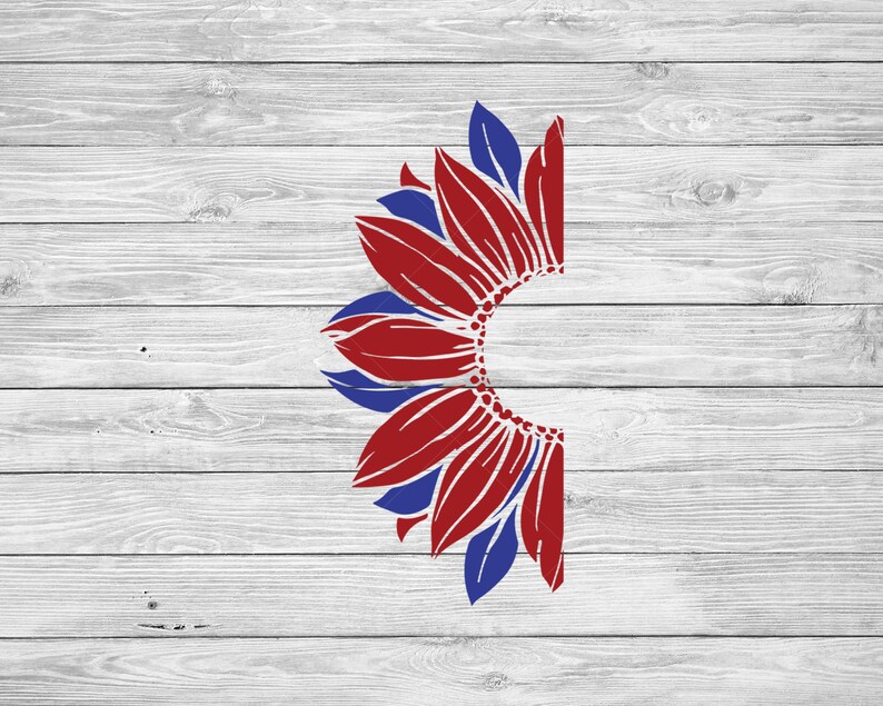 Download 4th of July Sunflower Bundle svg png eps Cricut Cut File ...