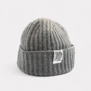 Pure Cashmere Beanie Hat - Soft, Warm and Lightweight Fashionable Designer Luxury Winter Accessory, Gift Idea for men and women of all ages
