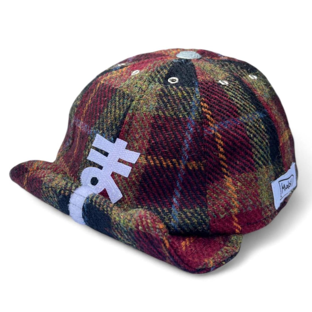 帽子 PALACESKATEBOARDS HARRIS TWEED P 6-PANEL Palace Harris Tweed P 6-Panel Brown Men's - FW24 - US