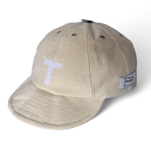 Gorra de béisbol de algodón blanca hecha a mano: diseño de 8 paneles, visera enrollable ajustable, motivo de letras personalizado, elegante gorra unisex para mujeres y hombres
