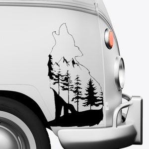 Campervan Large High Quality Grade Decal | Side Panel Decal | Single Decal | Camper Sticker | Camper Decal | Adventure Camper | Orca Design