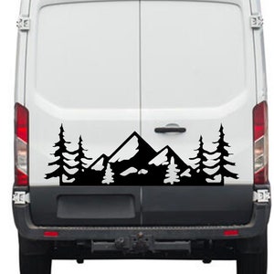 Campervan Large High Quality Grade Decal | Side Panel Decal | Single Decal | Camper Sticker | Camper Decal | Adventure Camper | Orca Design