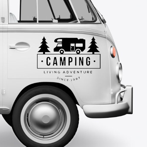 Campervan Large High Quality Grade Decal Side Panel Decal Etsy UK