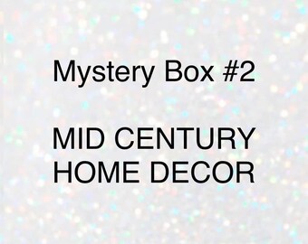 Mystery Box 2 - Mid Century Home Decor