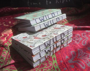 WILD A6 softcover sketchbook - recycled 250gsm pages!