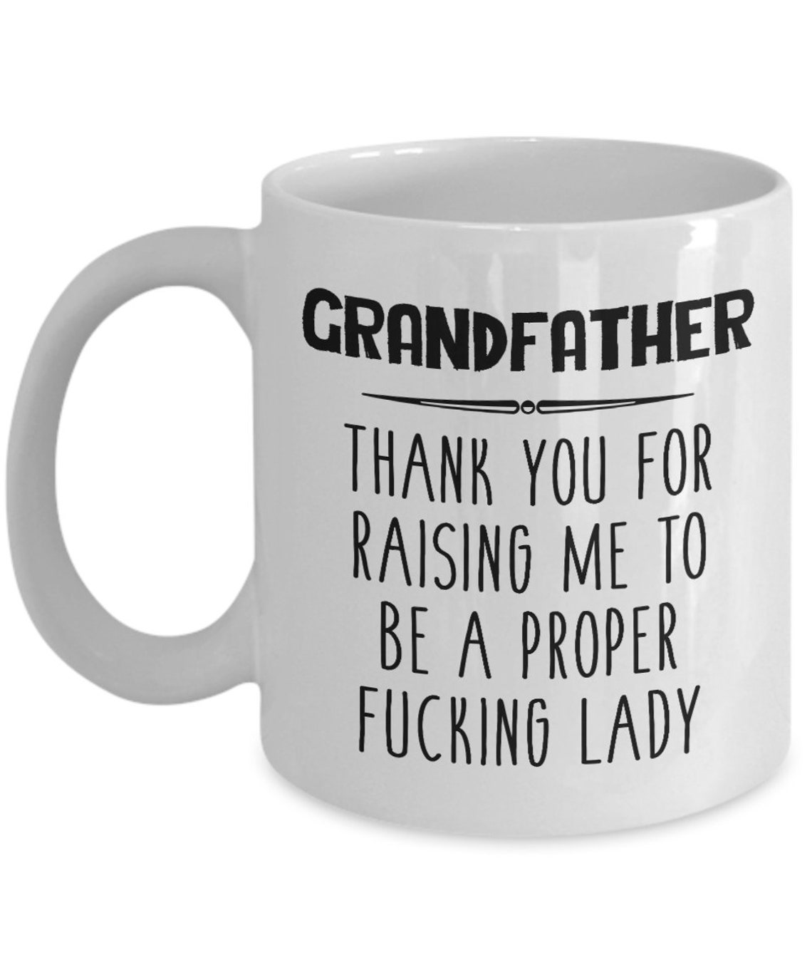 Funny Grandfather Gift Funny Grandfather Mug Father's Etsy