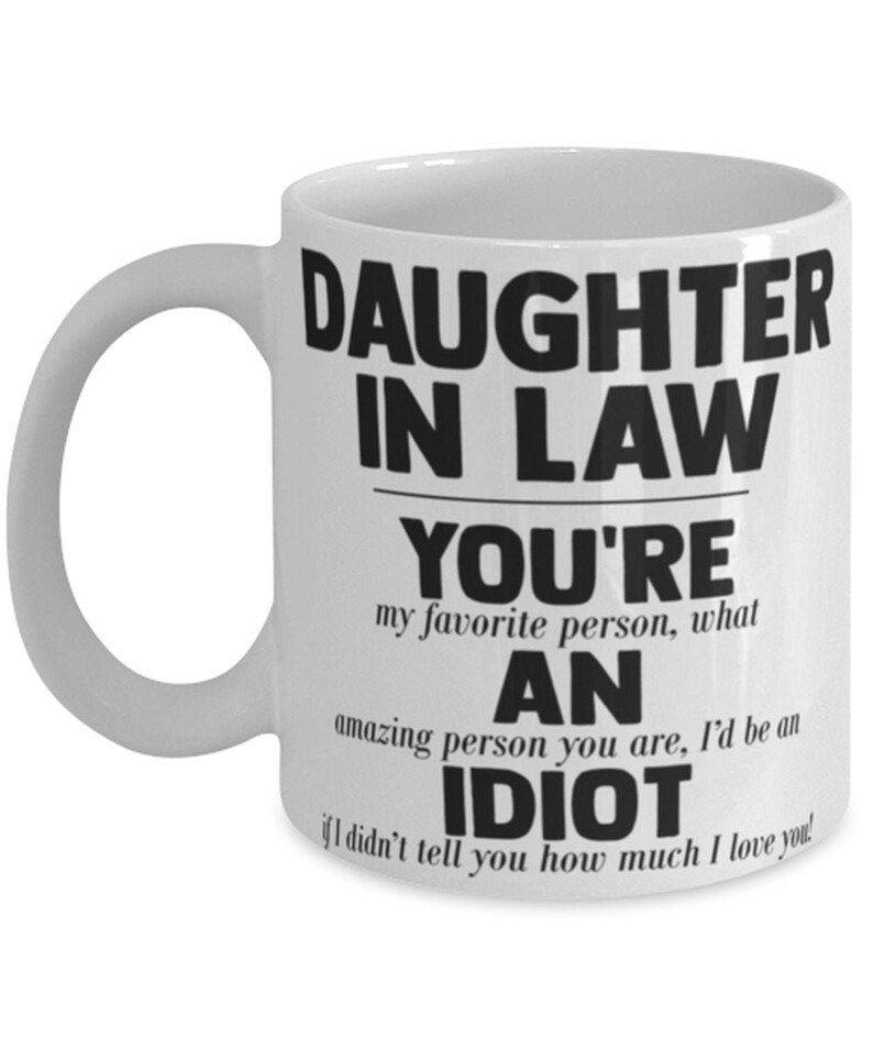 Funny Daughter In Law Gift Rude Daughter In Law Birthday Etsy