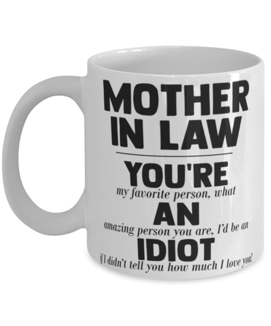 Funny Mother In Law T Rude Mother In Law Birthday Present Etsy 