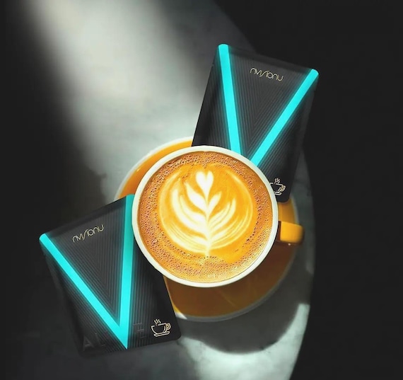 Alive Cappuccino Coffee [1 Box- 20 Packets] Nvisionu - Etsy