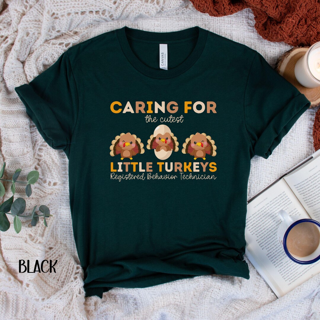 Registered Behavior Technician Thanksgiving Shirt, RBT Team T-shirt ...