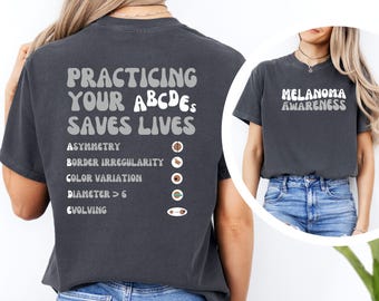 Melanoma Awareness Shirt, Dermatology Team Shirt for National Skin Cancer Awareness Month/May, Skin Cancer prevention, Skin checks