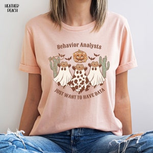 Behavior Analyst Western Halloween Shirt, Behavior Analyst Gift, Team shirt, Behavior Analysis, Behavior Specialist, Behavior Therapist Tee