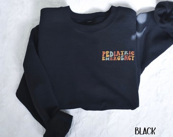 Pediatric Emergency Sweatshirt,Pediatric Emergency Room,Pediatrics,Peds ER Team Sweater Gift,Pediatric Nurse Sweater,Nurse Appreciation Gift
