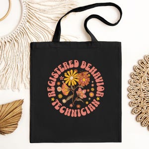 RBT Tote Bag, Gift for Registered Behavior Technician, Team gift, Gift for RBT, RBT Grad Gift Team Tote, Future Behavior Technician Gift