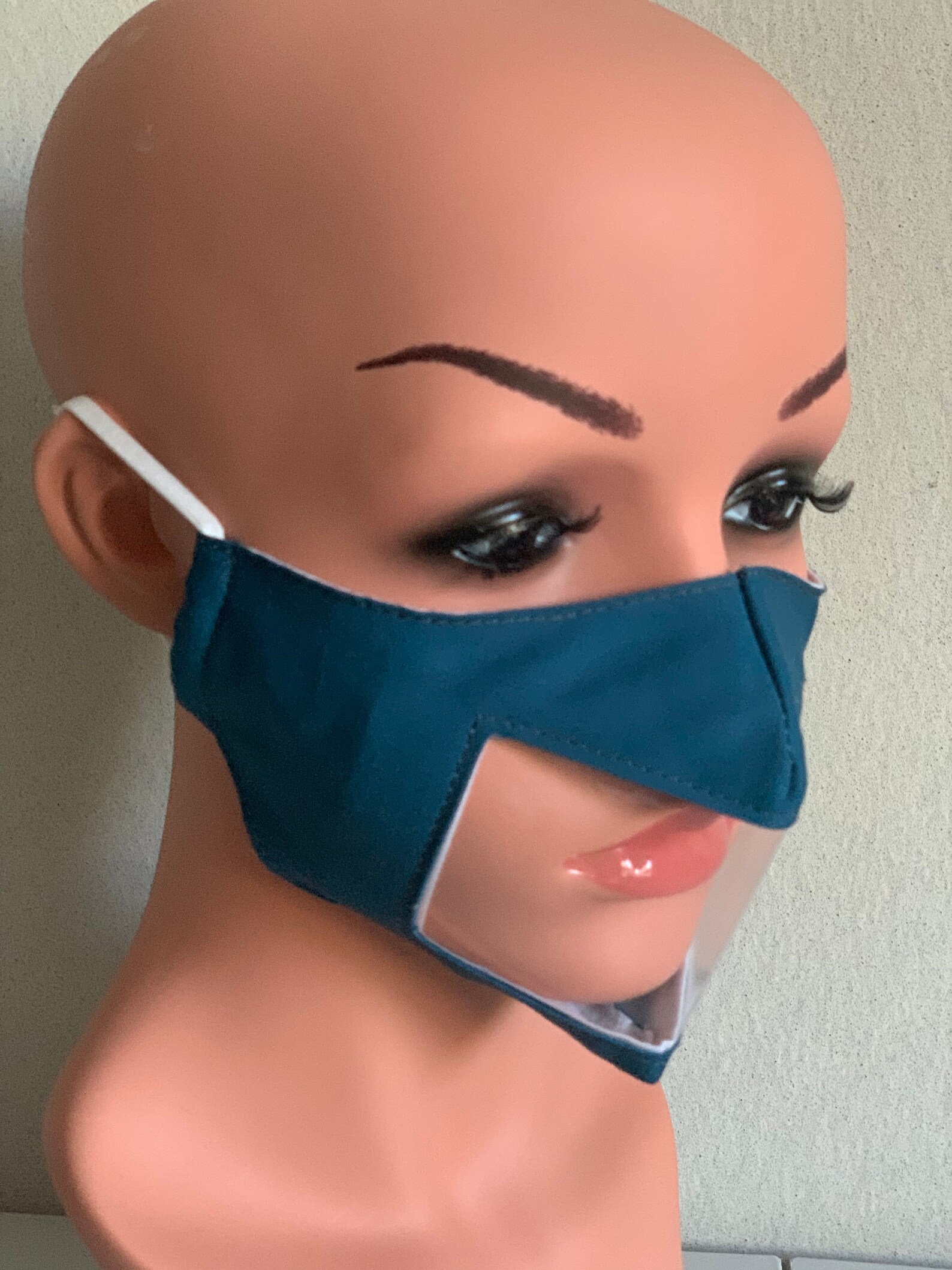 Window mask for lip reading speech language pathologist for Etsy