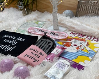 Super Mom Gift Basket: Relaxation Spa Gift Box