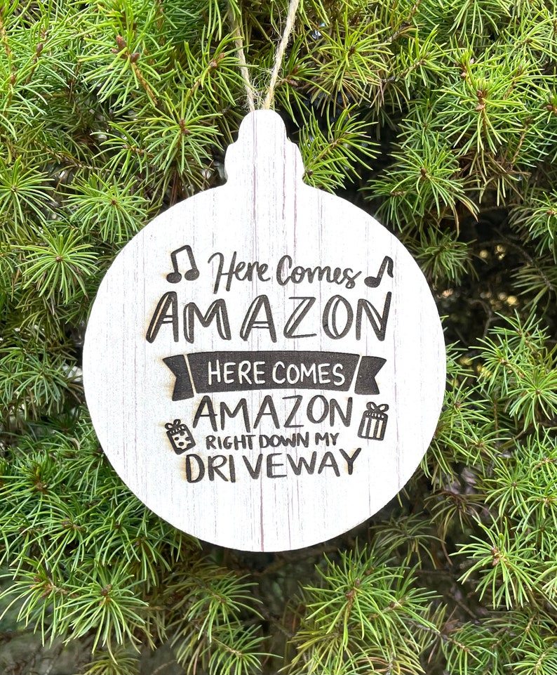 2023 Funny Ornament Amazon Ornament Christmas Gift Secret Etsy