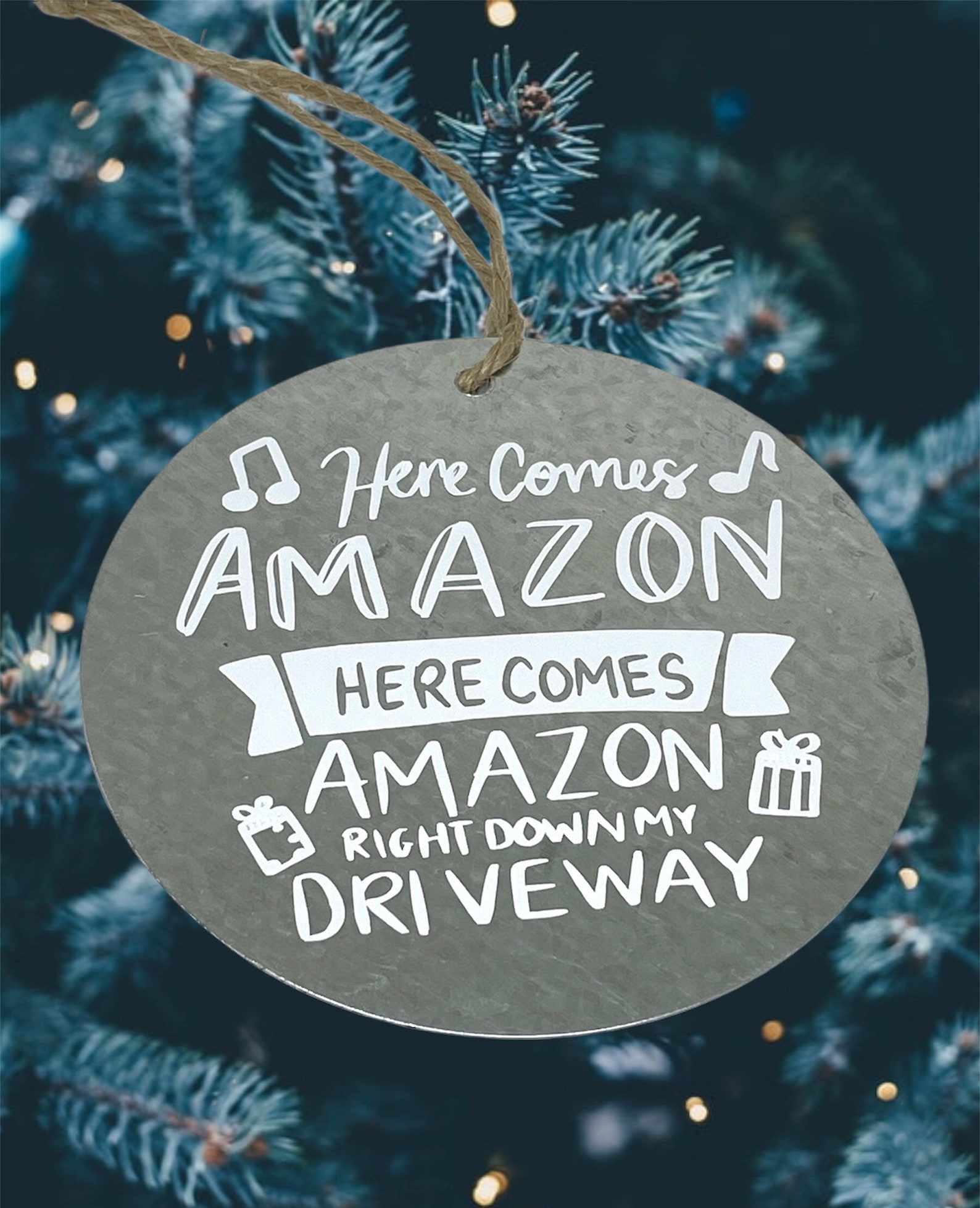 2023 Funny Ornament Amazon Ornament Christmas Gift Secret Etsy