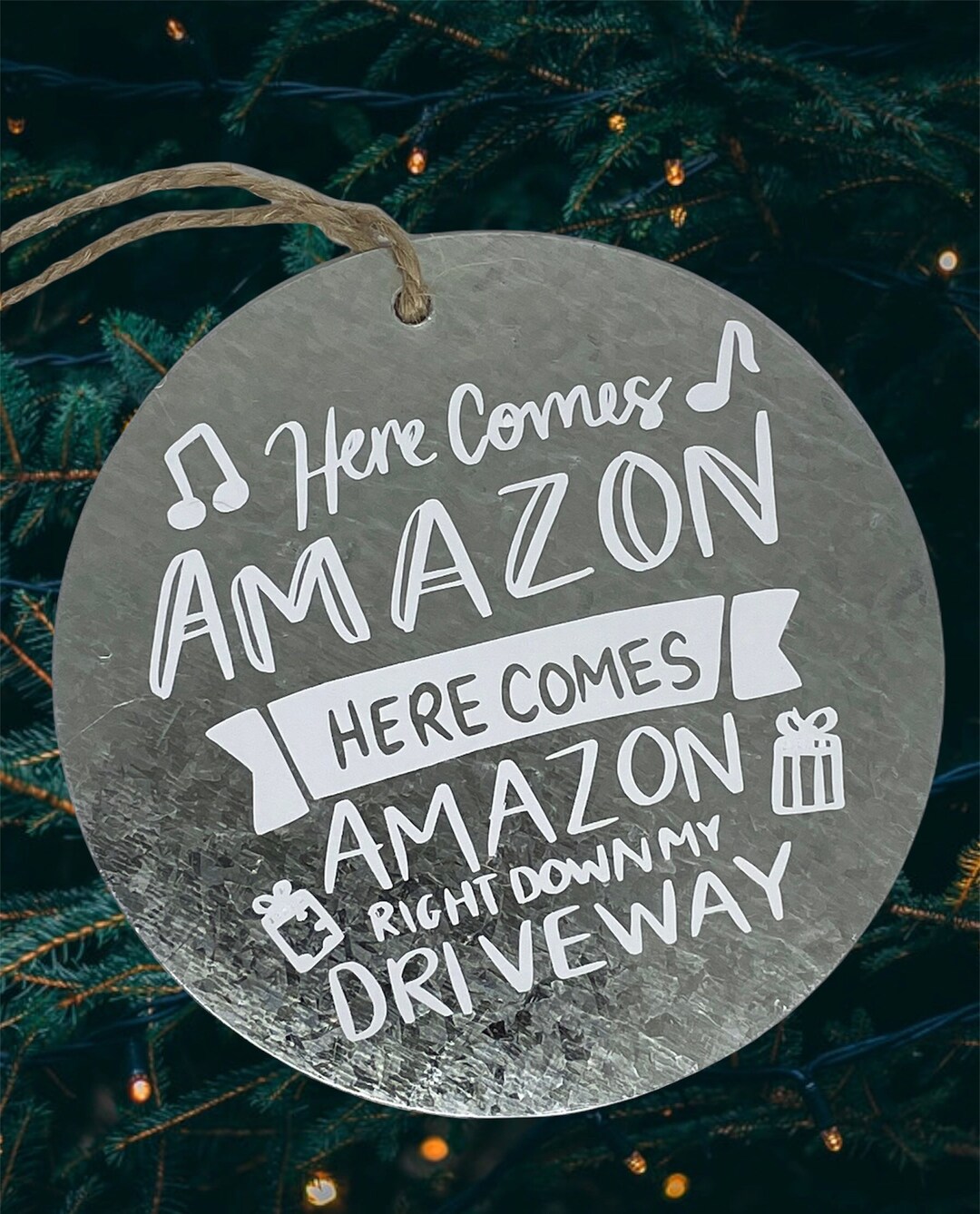 2023 Funny Ornament Amazon Ornament Christmas Gift Secret Etsy