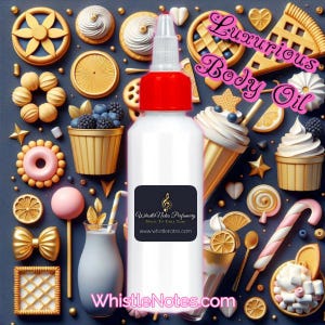 Perfume vegano de helado de almendra y caramelo / Aceite corporal / Perfume / Gourmand / Vela / Sugar Me Sweet / Dr Sweet Tooth imagen 3